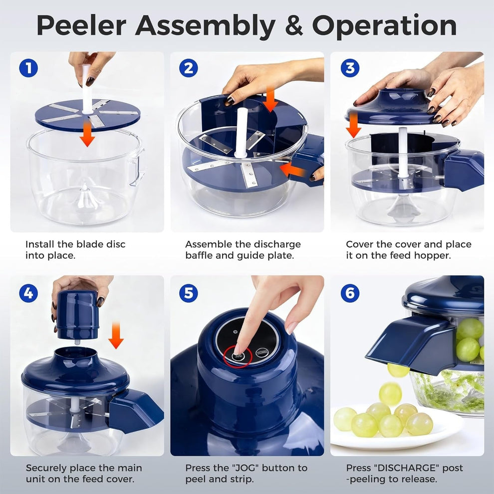 PeelPro™ One-Touch Smart Kitchen Tool