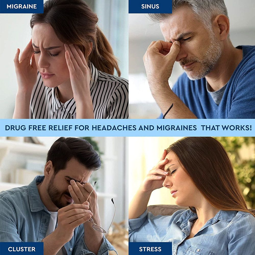 CalmRelief™ Migraine Relief cap