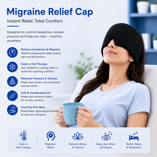 CalmRelief™ Migraine Relief cap